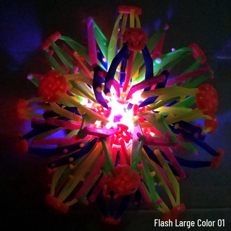 Children's Retractable Magic Blooming Toy Ball for Kindergarten Performances