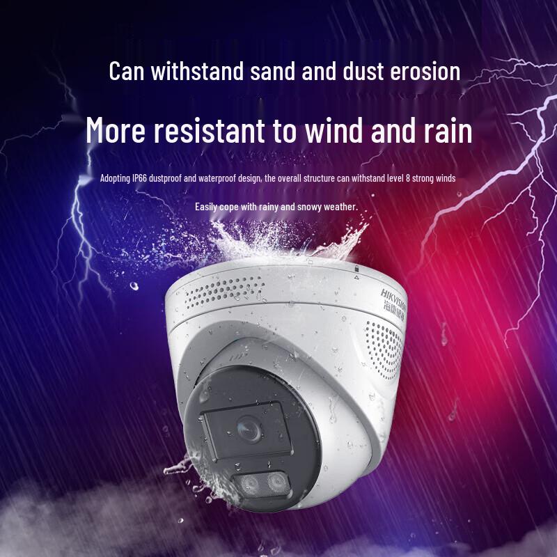 

Hikvision 4MP Full-Color Night Vision PoE Surveillance Camera