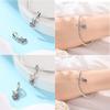 Copper Original Pink-Winged Angel Cross Green Garland Girl Pendant Charm Beads Fit Bracelet Women Diy Fine Gift Accessory