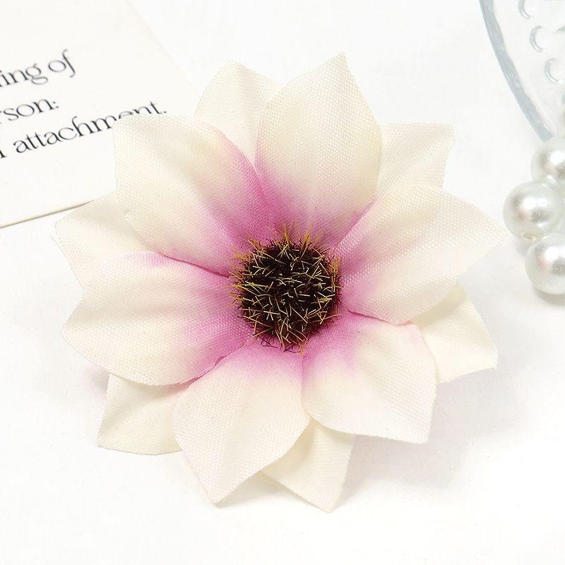 5/10/20Pcs Artificial Flowers Daisy 6cm Silk Fake Flowers Heads for Home Dceor Wedding Marriage Decoration DIY Gift Accessories