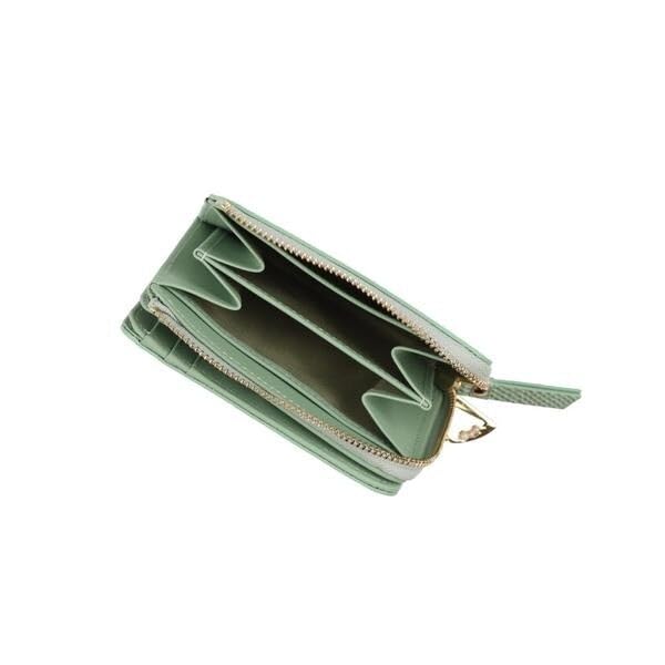 Lanvin en Bleu Magenta Große Reißverschluss-Bifold-Geldbörse, Marineblau, Größe F