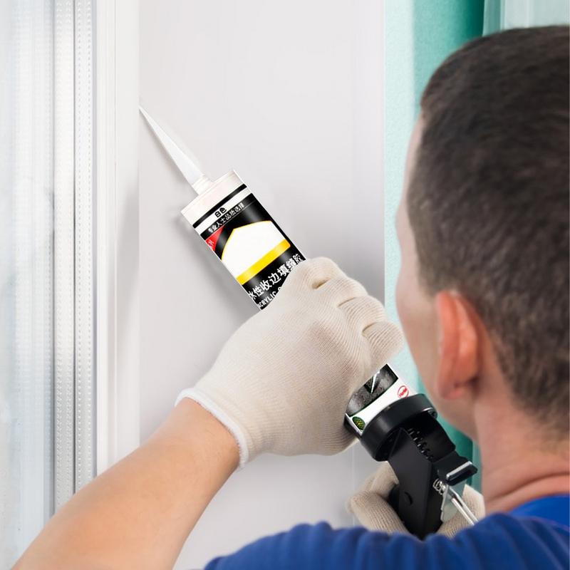 Tätningsmassa 300 ml Flexibel Limtätning Väggspackel Reparationsmassa Fuktbeständig Tätningsmassa För Dörrkarmar