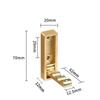Heavy Duty Foldable Coat Hooks Wall Mounted Fold Up Hooks Folding Wall Hook  for Wall Hanging Coat