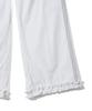YOUHEE Ruffle Detailed Banding Pants White