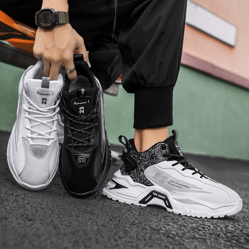 New Men's Shoes All-Match Mesh Casual Shoes Deodorant Soft Bottom Shoes Spring and Autumn Breathable Sneaker Men's Shoes