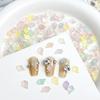 New Aurora Nail Art Accessories Tiny Conch 3D Small Ice Transparent Nail Decorations Mixed Rhinestones Phone Accessories