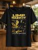 Limp Bizkit Yellow Photo Grid With Lyric Text And Distressed Has Even Seen Lately Lettering Gritty Unisex All Tshirt