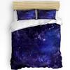 3pcs Bedding Set Star Galaxy Starry Sky Home Textile Duvet Cover Pillow Case Boy Kid Teen Girl Bedding Covers Set
