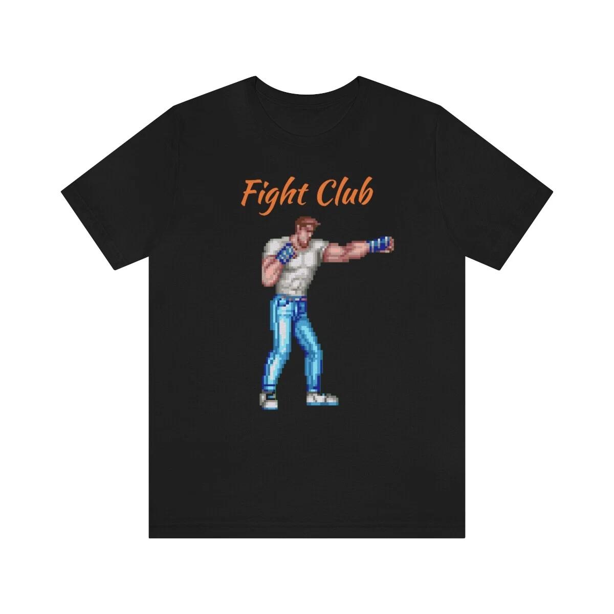 Final Fight Arcade SNES Fight Club 90 s Video Game Pixel Art Unisex 100% Cotton T-shirt Mens Womens Tees Top 4XL