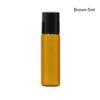 1Ml 2Ml 3Ml 5Ml 10Ml Amber Thin Glass Roll On Bottle Empty Refillable Bottle Sample Test Essential Oil Perfume Vials With Roller
