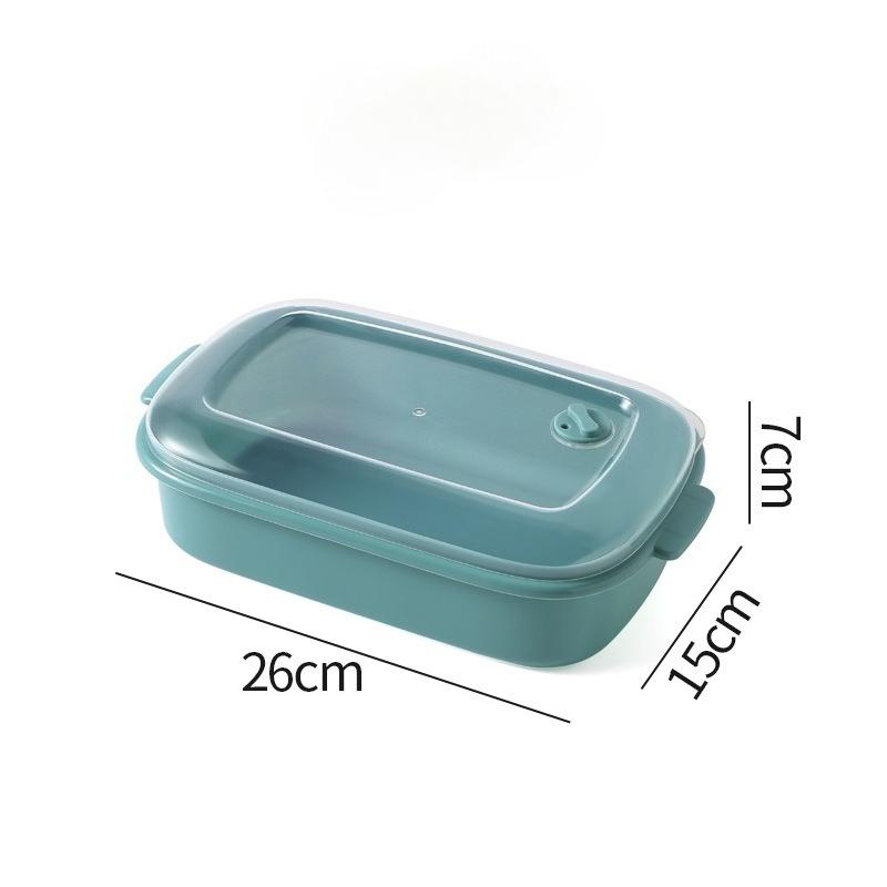 Breathable Food Storage Box for Kitchen & Fridge Organization