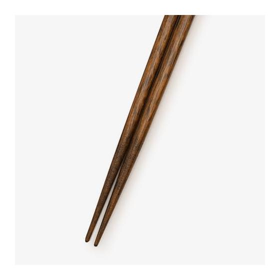 Afternoon Tea LIVING Wakasa-nuri Antibacterial Meguri Chopsticks, White, 23cm, Dishwasher Safe