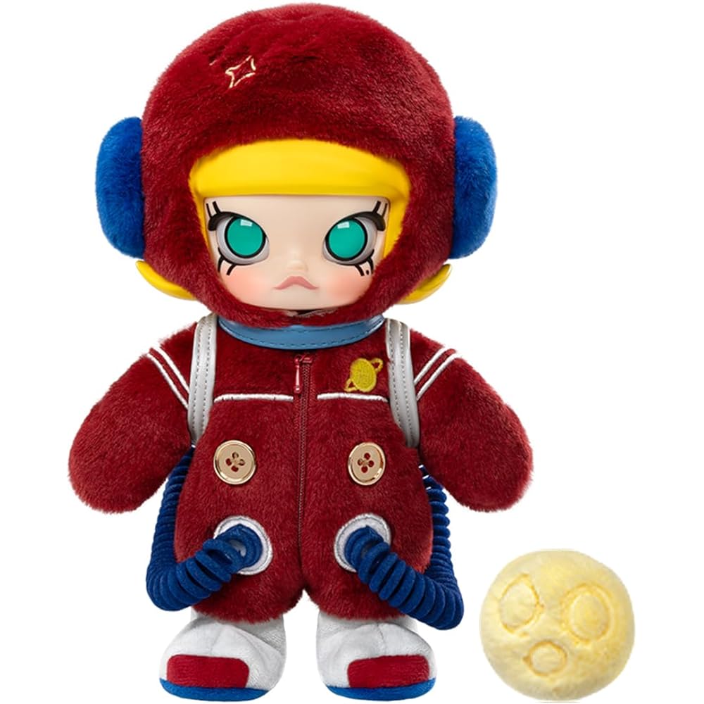 

Pop Mart Molly Hello Moon 1/8 Action Figure Collectible Toy with Detailed Design and Articulated Joints