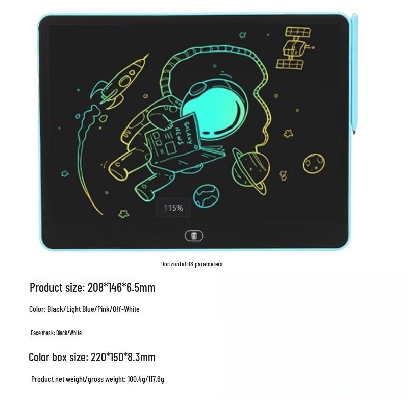 OLOEY Kids' 8-inch LCD Writing Tablet