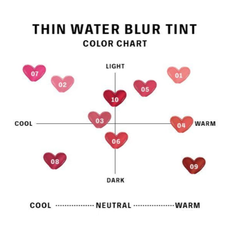 [BRAYE] Dunne Water Blur Tint (10 kleuren)
