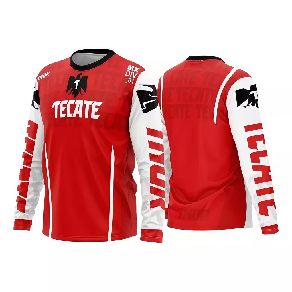 2026 nuovo completo da downhill traspirante completo da ciclismo THOR da uomo a maniche lunghe per esterni alpinismo bicicletta fuoristrada motocicletta completo da ciclismo