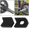 1 par sykkelveivbeskytter MTB terrengsykkel kranksetthetter Beskytter Anti-ripe Høystyrke sykkelkrankarmstøvler Beskyttelsesutstyr