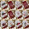 Santa Claus Xmas Hand Towels Reindeer Dish Towels Christmas Decorations Cleaning Cloth  Winter Home