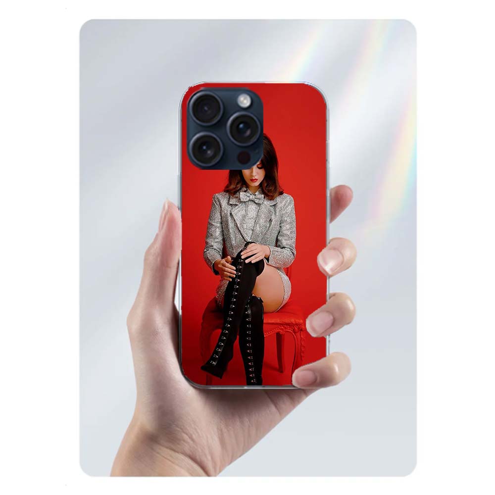 Singer Lana D-Del Rey Clear Phone Case For Iphone 17 Air 16 Pro Max 15 Pro 14 Plus 17E 16E 11 13 12 Mini Cover Cases Fundas Cell
