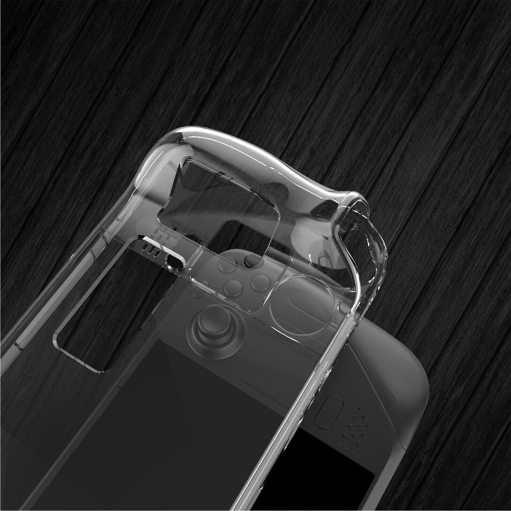 Transparent PC Hard Case for Steam Deck Host Split Crystal Protective Cases