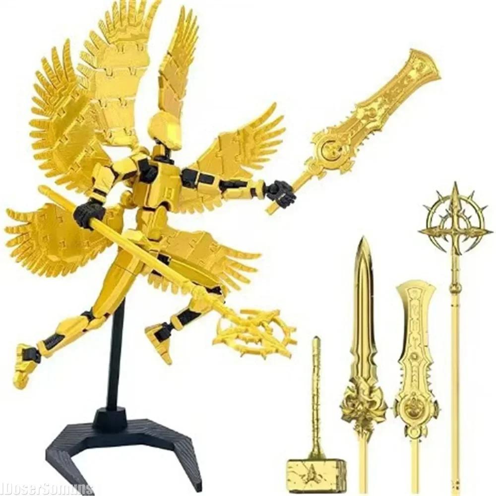 Dummy 3D Gedruckte 13 Figuren Spielzeug Beweglicher Formwandler Roboter Actionfiguren DIY Schaufensterpuppe Dekompressionsspielzeug Für Jungen Geschenke