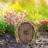 Elf Fairy Door Fairy Door Patio Wooden Tree Decoration Wooden Ornaments Garden Decorations Crafts