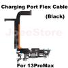 Ladeanschluss Flexkabel für iPhone 11 12 13 14 Pro Max Mini X XS XR USB-Ladegerät Dock-Anschluss Mit Mikrofonband Reparatur