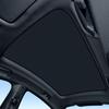 Voor Porsche Taycan 2023 2024 2025 Auto Kleurrijk IJskristal Zonnedak Zonnescherm Dakraam Dak Warmte-isolatie Schaduw Auto Accessoire