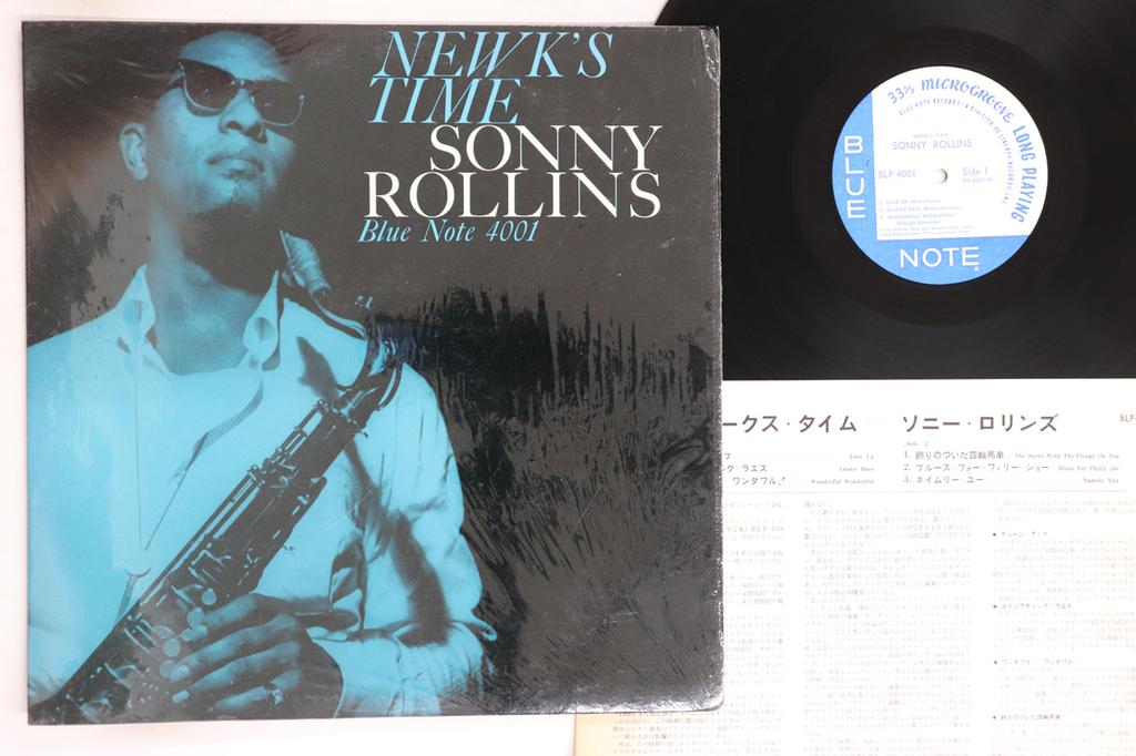 LP Record SONNY ROLLINS - Newk's Time BLP4001 Blue Note 1968 US Jazz Used