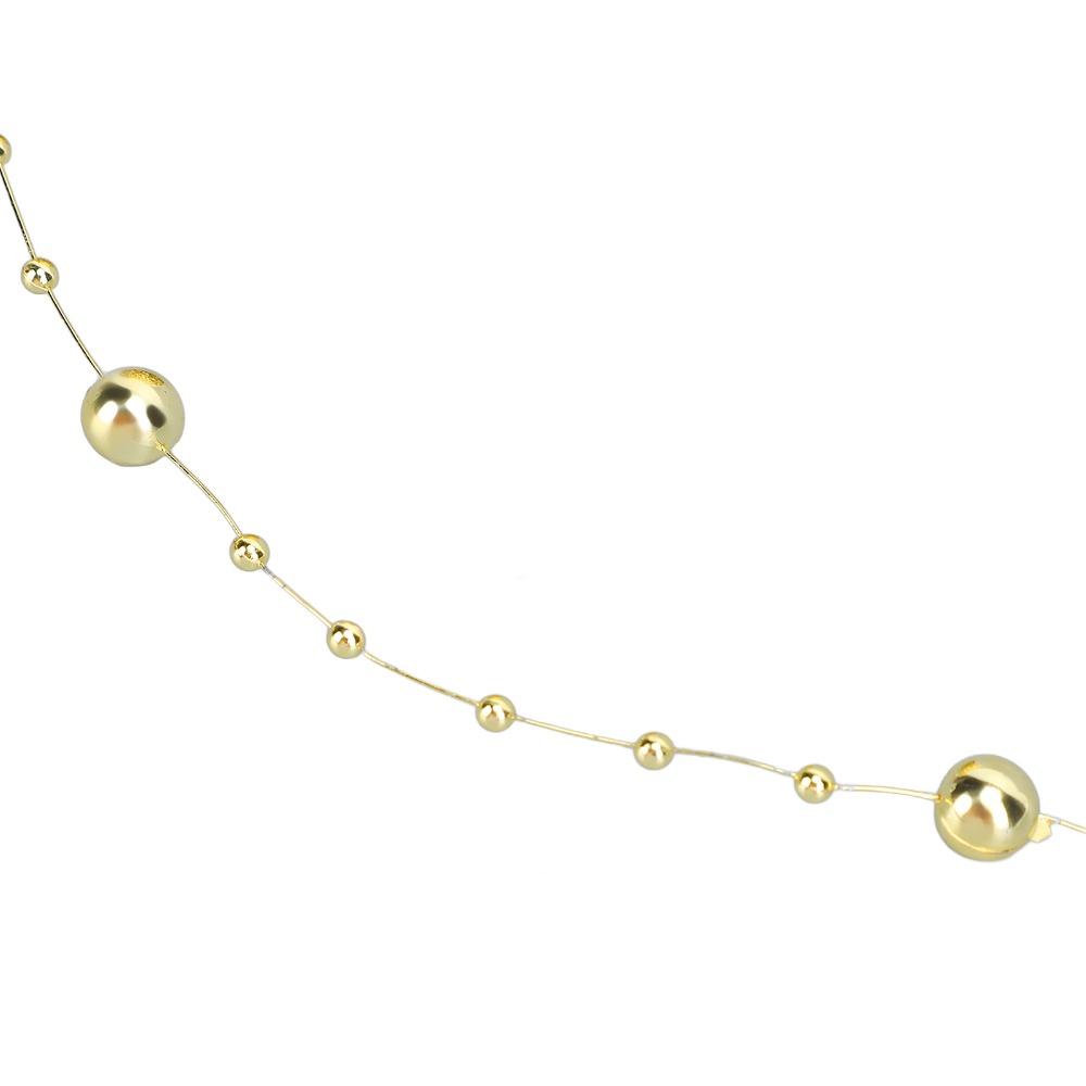 Party & Holiday DIY Decorations Gold Pearl Beads Chain 8+3mm Silver Pearl Strand Trim Faux Pearl Beaded Garland DIY Craft