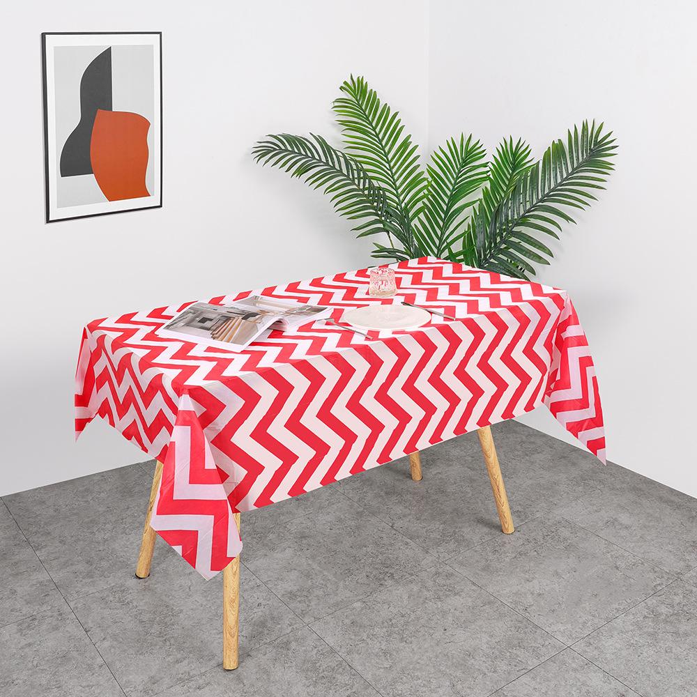 1/3pcs Table Cloths Rectangle Plastic Tablecloth Waterproof Table Cover for Dining Birthday Party Picnic