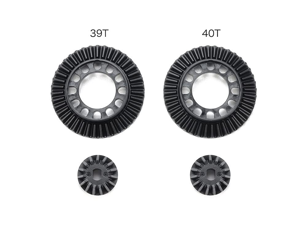 TAMIYA RC Reservedeler Direct Cup Ring Gear Set 51704 No.1704 SP.1704 XV-02/TT-02 (39T, 40T)