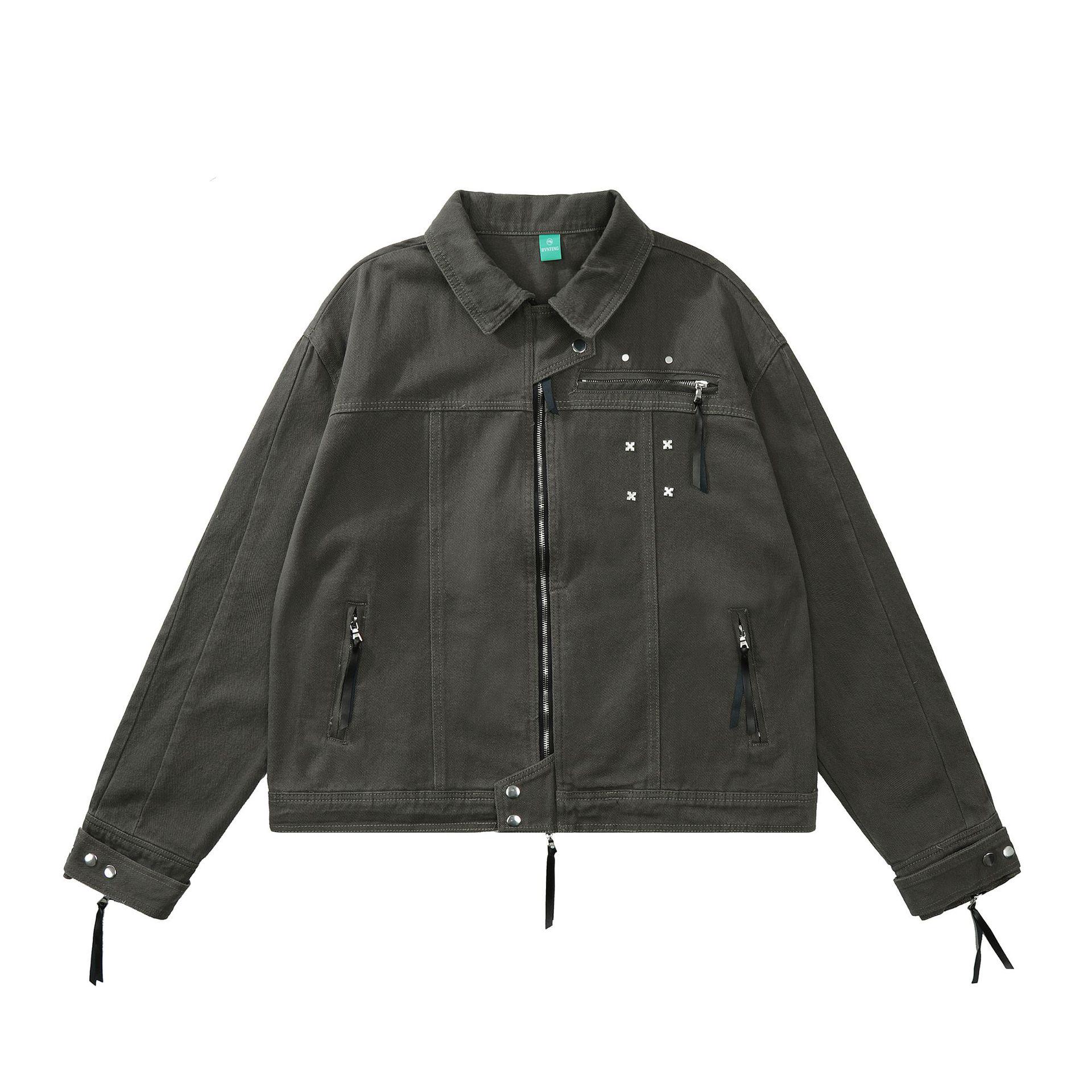 Мужская высококачественная ретро-джинсовая куртка - Тренд Весна/Осень 2025 L