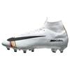 Nike Mercurial Superfly 6 AG Artificial Ground Slip Resistant Abrasion Resistant Soccer Shoes Unisex White AJ3546-109