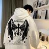 Bluza Cross Wings Chłopięca Jesień i Zima Nowa Para Duży Rozmiar Casualowa Kurtka z Kapturem