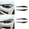 2 Pieces Auto Headlight Eyebrow Eyelid Cover Trim for 3 Series F30 F31 318i 320i High Quality