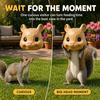 Hanging Nut Dispenser Outdoor Squirrel Feeder with Creative Simulated Head Design Durable 3D Printed Wildlife Feeding Station for Pla Tool Backyard