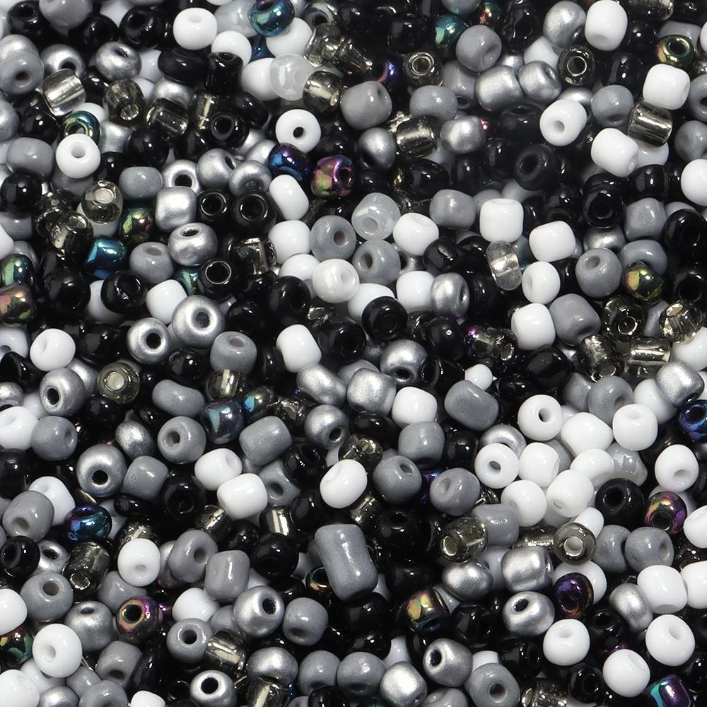 40g/lot Mixed Color Glass Seed Beads 4mm Cute Mini Loose Rice Beads For Jewelry Making Supplies DIY Bracelet Necklace Keychain