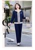Stylish Spring & Autumn Sports Suit for Women: Age-Defying, Elegant Two-Piece Set for Middle-Aged & Elderly Moms.