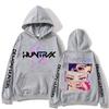 Kpop Anime Demon Hunters Huntrix Girls Hoodie Men Women Fashion Aesthetic Sweatshirt Oversized Fleece Y2k Long Sleeve Streetwear