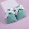Wedding Bow Necklace Pouches Drawstring Gift Packaging Velvet Pouch Jewelry Bags Packaging Bags