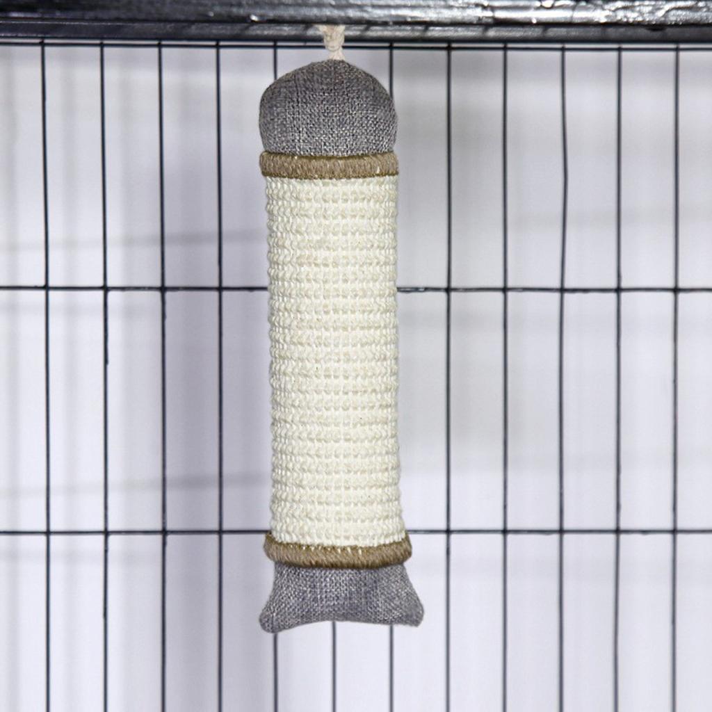 Cat Scratching Post & Toy – Sisal Scratch Pole For Indoor Cats