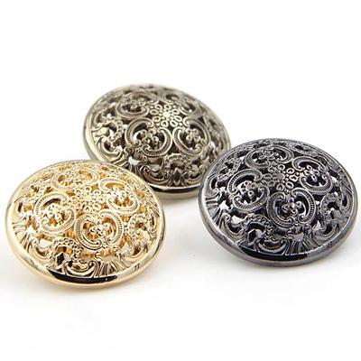 10 Stück Hohle Geschnitzte Metallknöpfe Nähen Scrapbook für Jacke Blazer Pullover Geschenk Handwerk Handarbeit Kleidung 15-20mm