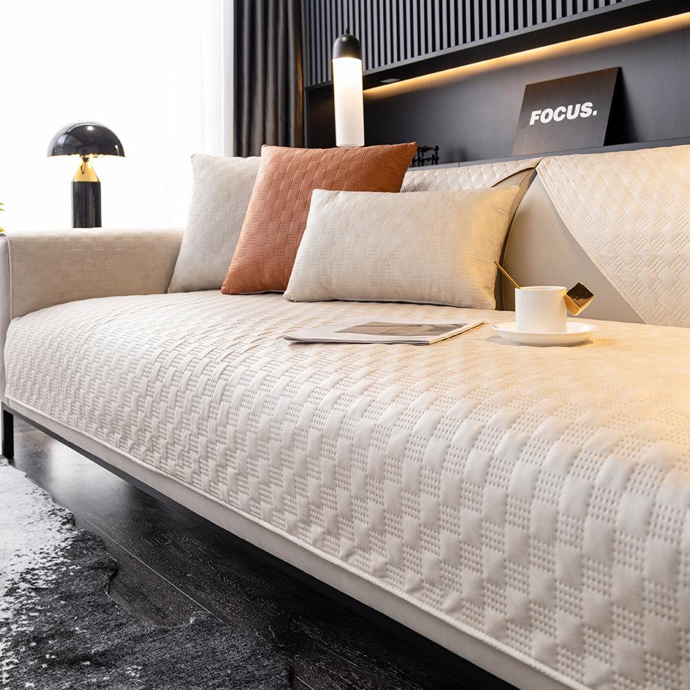Technologie Stoff Wasserdichter Sofabezug Rutschfest Vier Jahreszeiten Universal Sofa Handtuch Nordisch Wohnzimmer Sofa Kissen Dekor