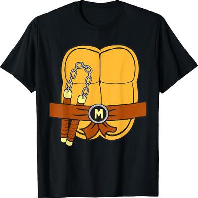 Mademark x Želvy Ninja - Tričko s halloweenským kostýmem Michelangela