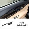 Pair ABS Car Interior Front Door Handle Clip Cover For BMW 7 Series F01 09-15