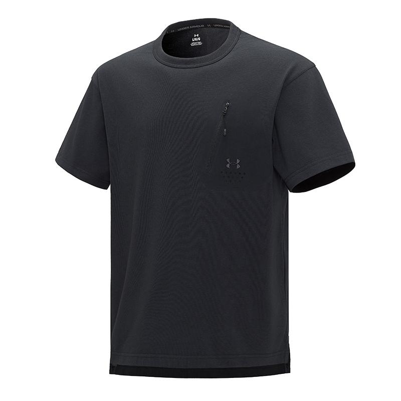 

Under Armour Городской уличный логотип Влагоотводящая Повседневная футболка с коротким рукавом и круглым вырезом для мужчин Футболки 1387986-0020 3XL