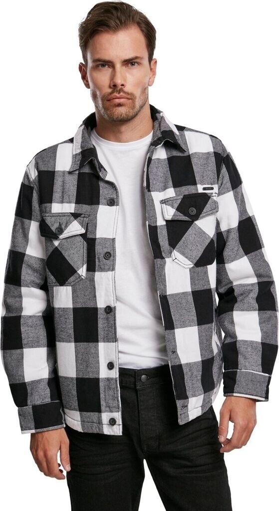 Winter Jacket Brandit Lumberjacket (9478) White/black