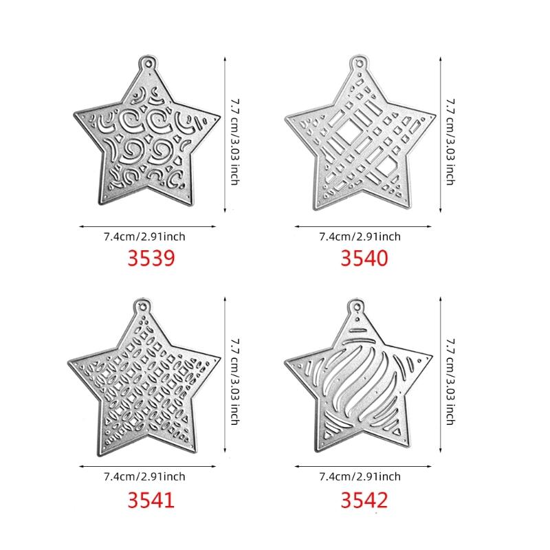 Geometric Metal Cutting Dies DIY Craft Carbon Steel Embossing Template Stencil Scrapbooking for Card Die Cuts Mold