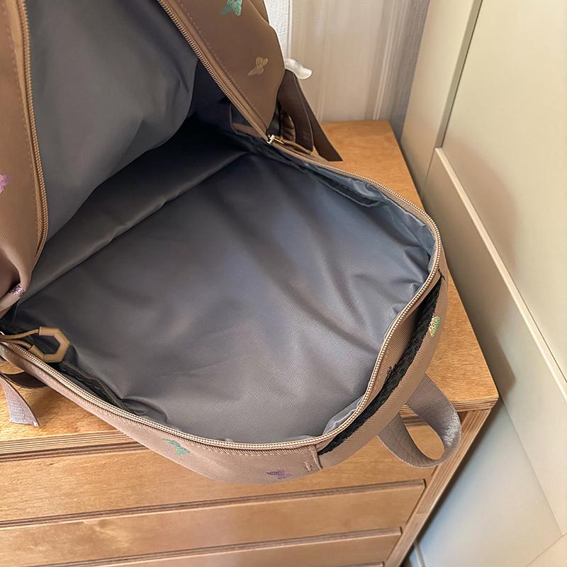 Bear Printed Backpack Student Schoolbag Women's Lightweight Backpack